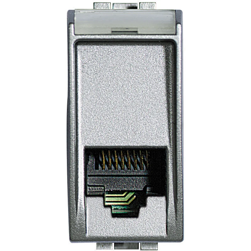 BTICINO NT4258/11N - Connettore Rj12 K10 - Tech - LivingLight