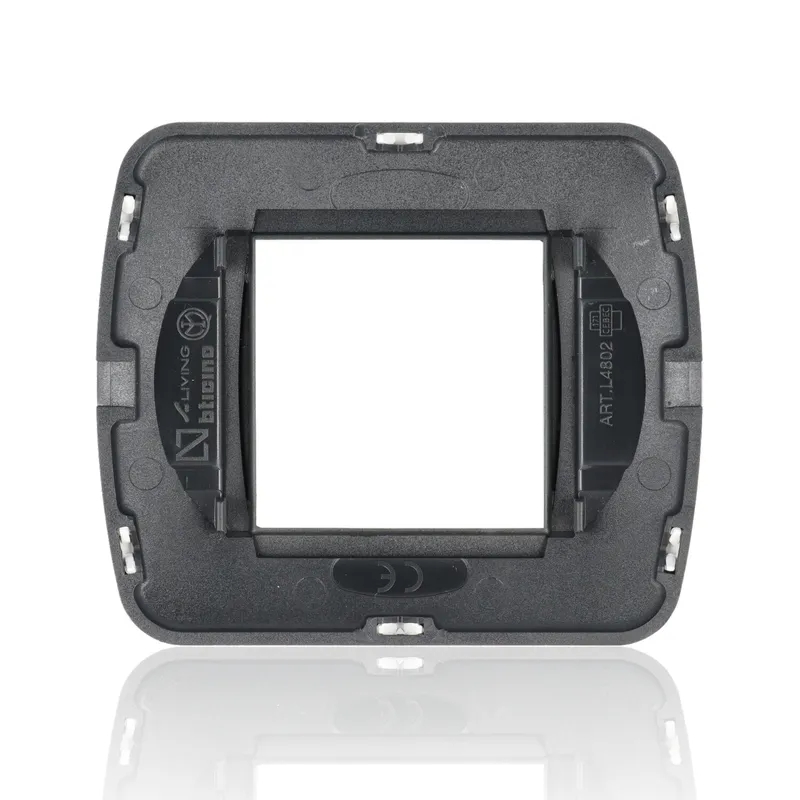 BTICINO L4802PB - Placca 2 Moduli - Bianco - LivingLight