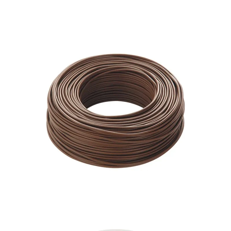 Cavo unipolare 2,5 MARRONE FS17 matassa 100 metri