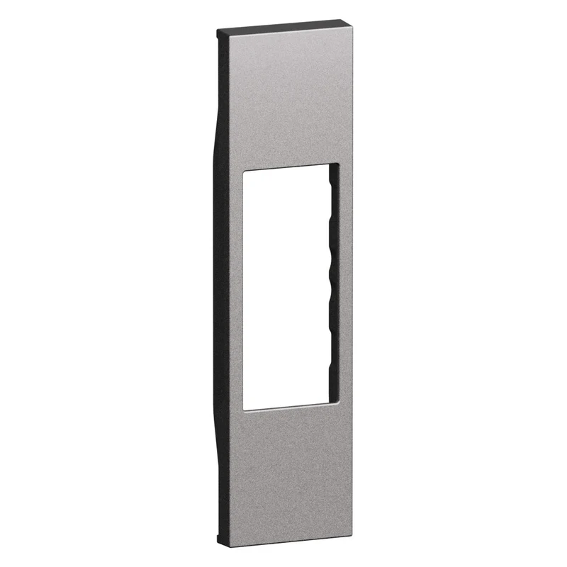 BTICINO KS07 - Cover Living Now 1 Modulo Steel Cover Connettori RJ e A/V