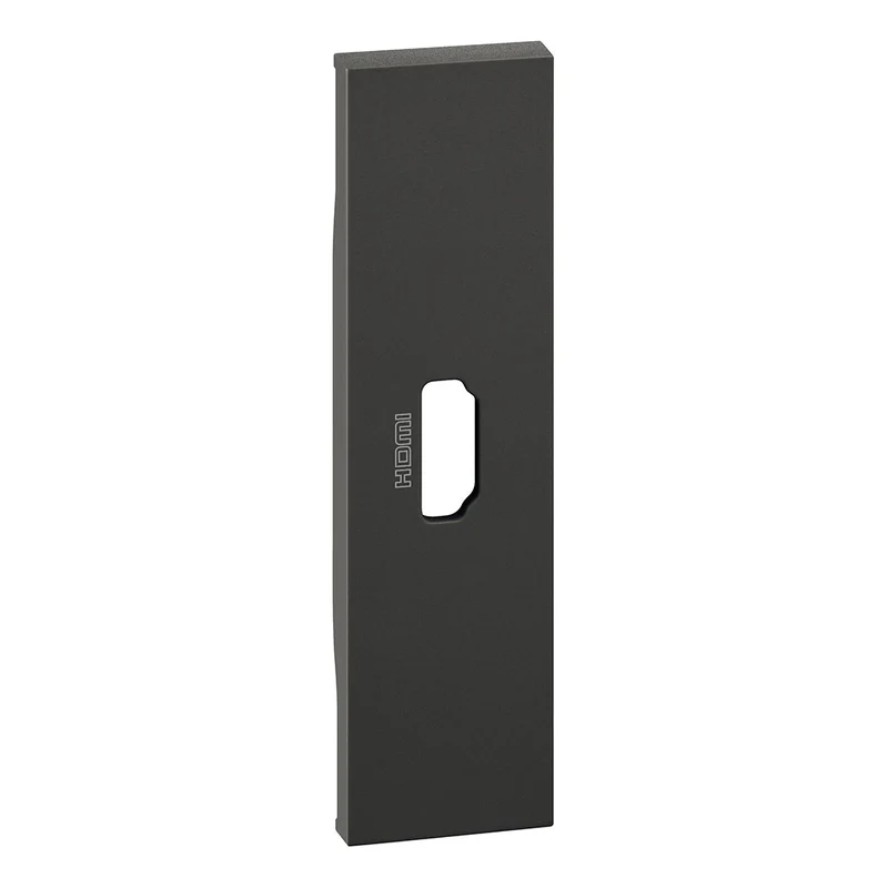 BTICINO KG14 - Cover Living Now 1 Modulo Nera Cover Presa HDMI