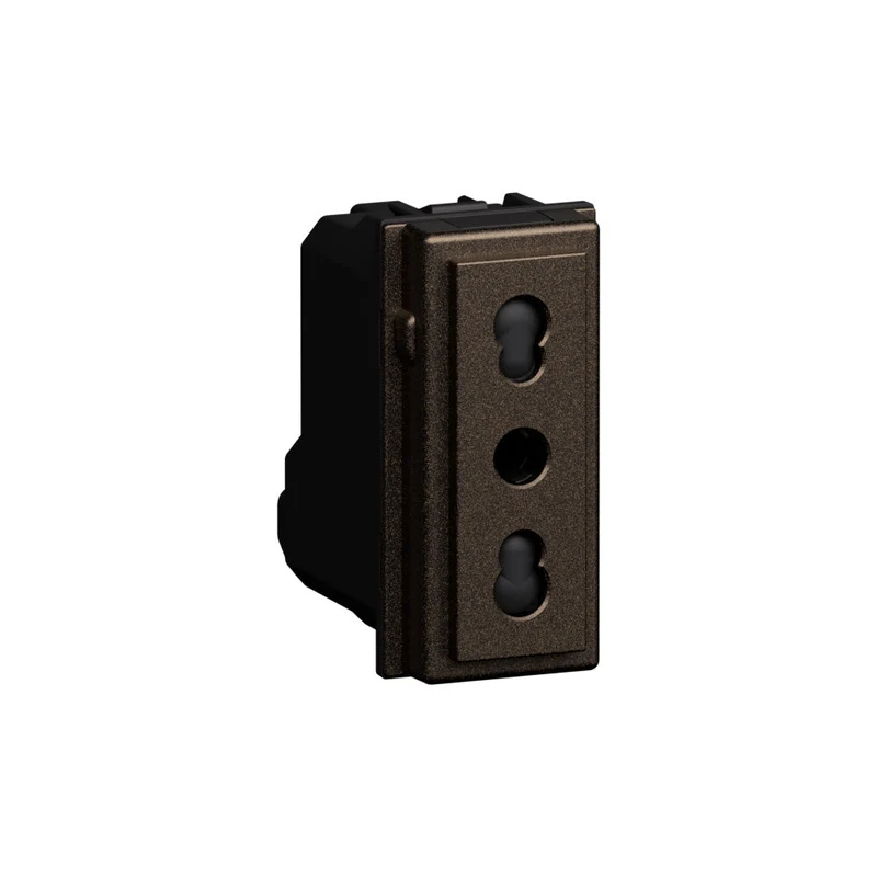 BTICINO KB4180 - Presa Living Now P17/P11 2P+T 16A Bronze