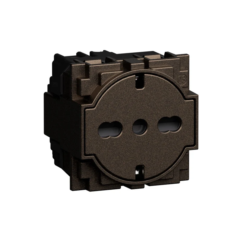 BTICINO KB4140A16F - Presa Living Now P40 Flat 2P+T 16A Bronze