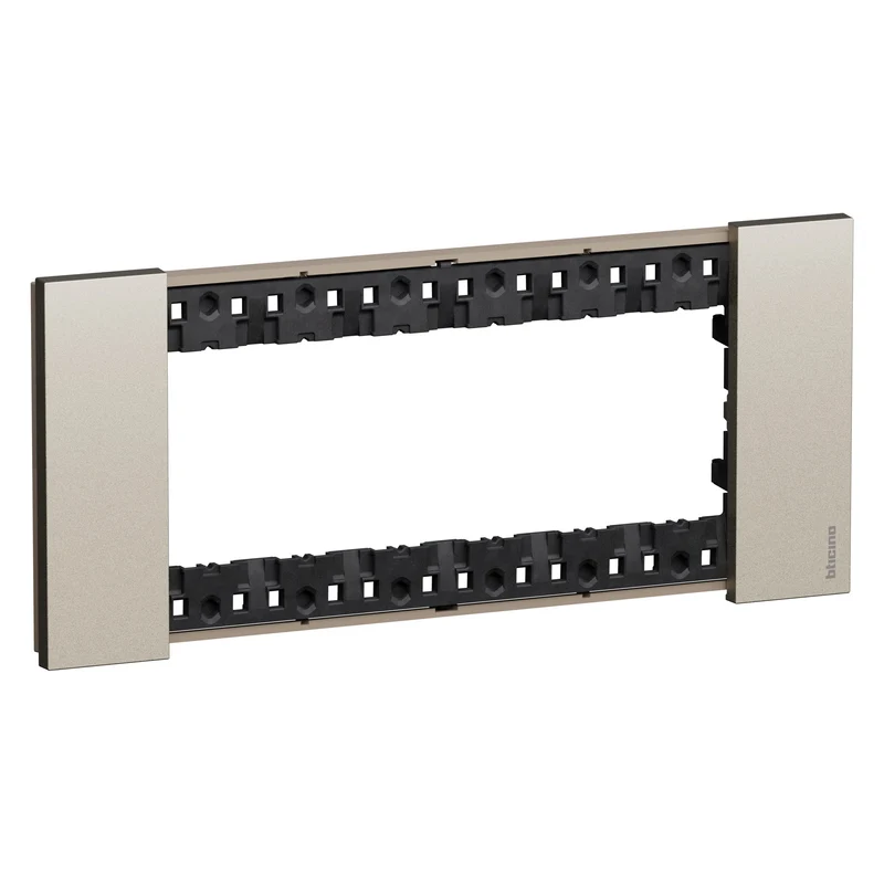 BTICINO KA4806KC - Placca Living Now 6 Moduli Champagne Zama