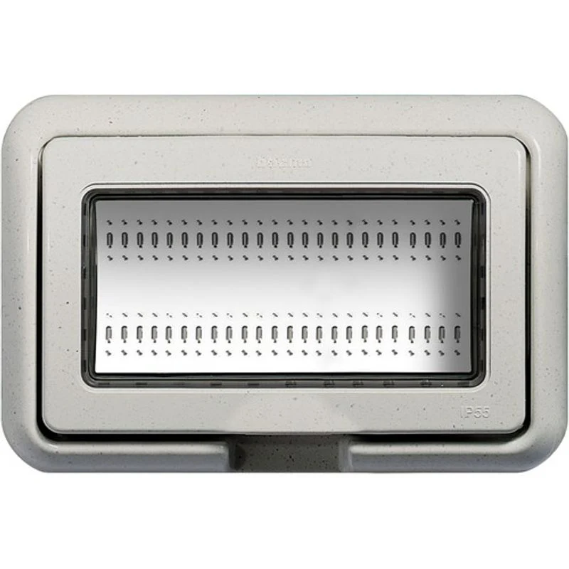 BTICINO 24604N - Coperchio Idrobox IP55 per Scatola 504E 4 Moduli Bianco
