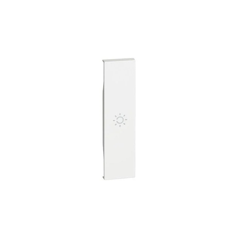 BTICINO KW01A - Cover Illuminabile Simbolo Luce - Bianco - Living Now