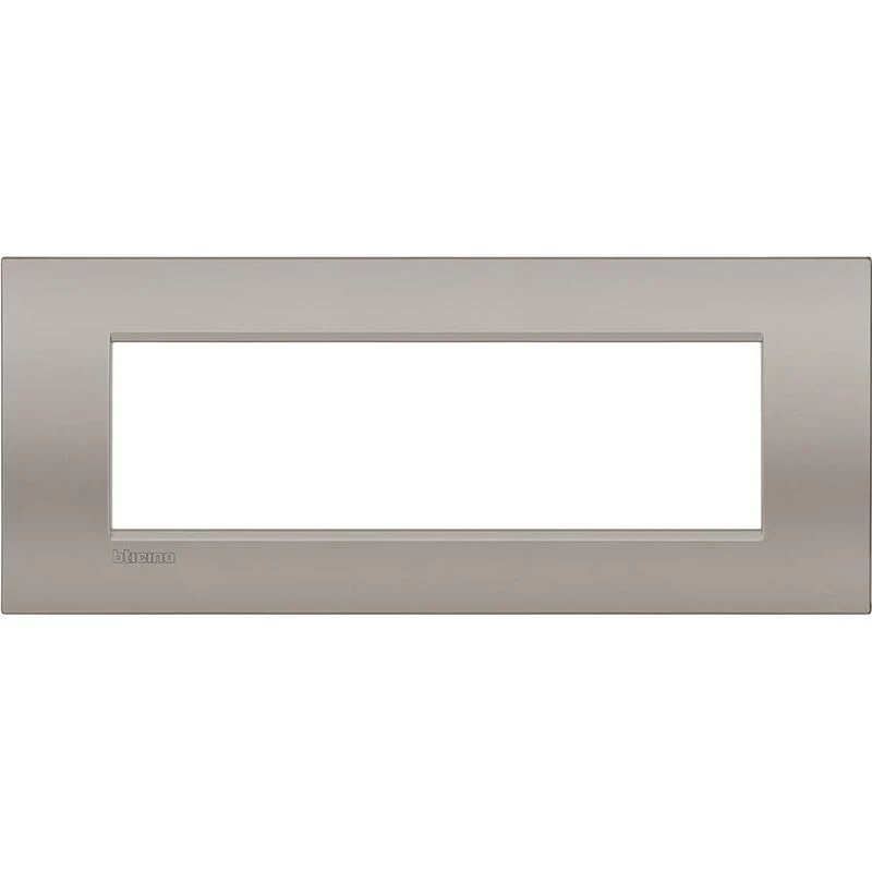 BTICINO LNC4807SB - Placca BTicino Livinglight Air 7 moduli sabbia