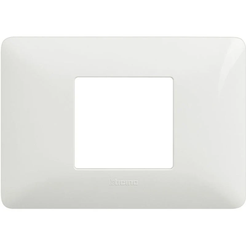 BTICINO AM4819BBN - Placca Matix 2 moduli centrati - Matix