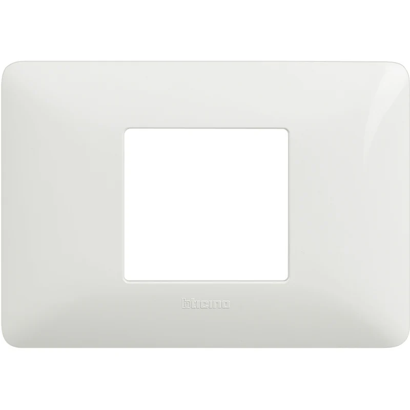 BTICINO AM4819BBN - Placca Matix 2 moduli centrati - Matix