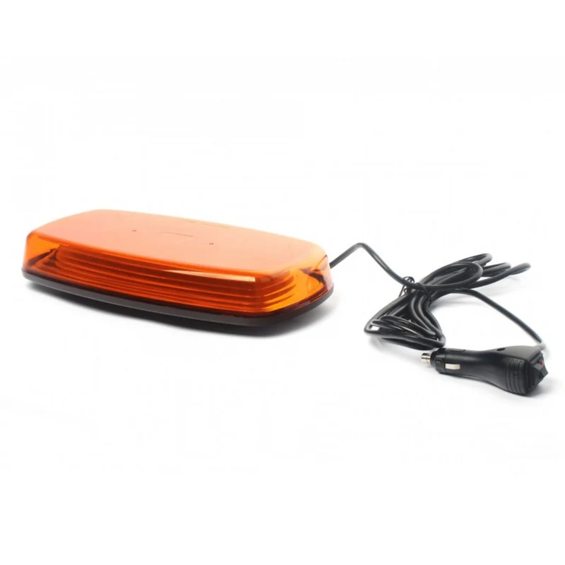 Barra luminosa magnetica da tetto da 12" con lente ambra