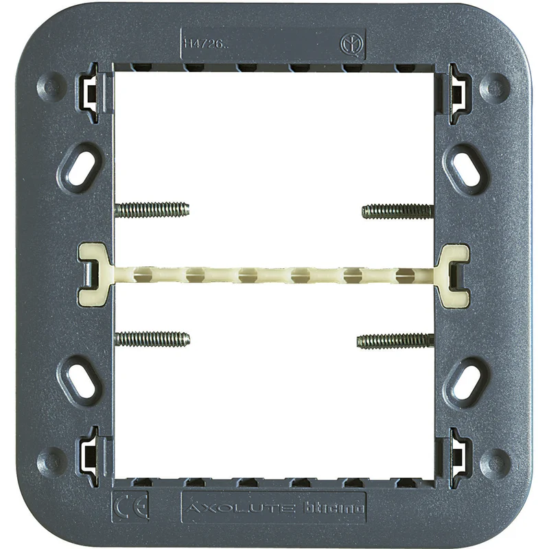 Supporto in Resina Caricata Vetro Bticino Axolute 3+3 Moduli – H4726