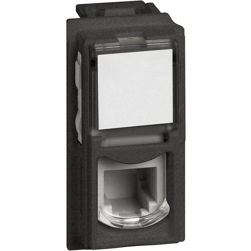 Connettore RJ11 K10 Bticino Living Now Dati/Telefonia Nero/Sabbia/Bianco – K4258RJ11