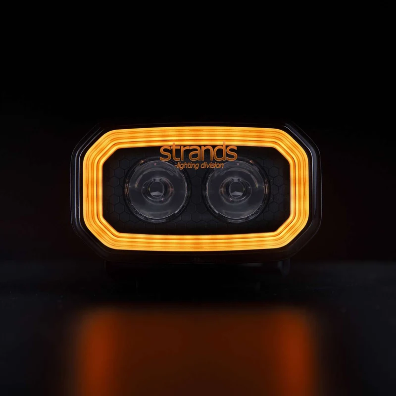 Strands FOR9T Light Pod con luce di posizione bianca e ambra / 4"
