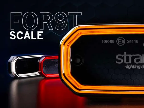 Luci di segnalazione Strands FOR9T SCALE in bianco, rosso o ambra
