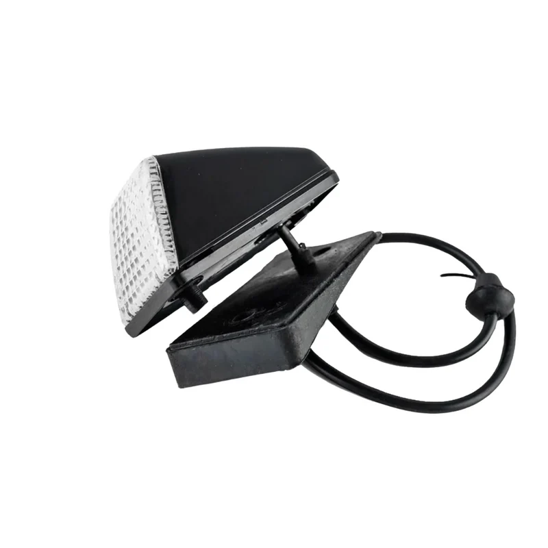 Luce di posizione a LED bicolore stile Volvo sul tetto con lente trasparente