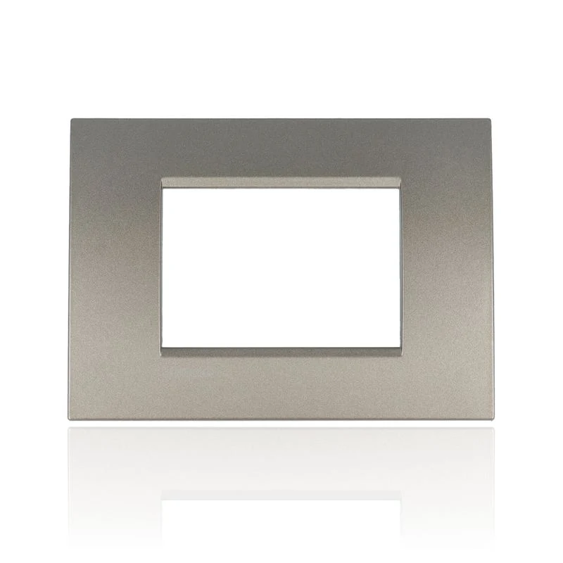 BTICINO LNA4803AE - Placca Quadra 3 Moduli - Avenue - LivingLight