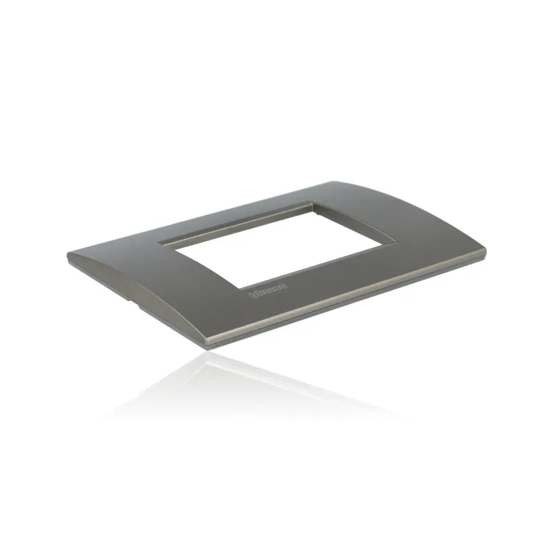 BTICINO LNA4803AE - Placca Quadra 3 Moduli - Avenue - LivingLight