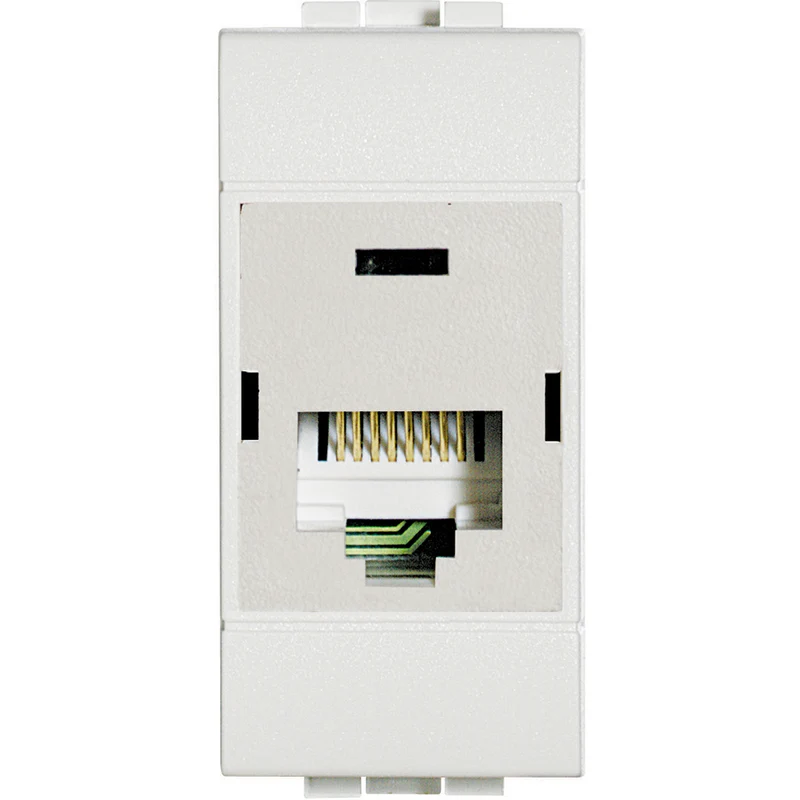 BTICINO N4262C6 - Connettore Rj45 Categoria 6 Utp - Bianco - LivingLight