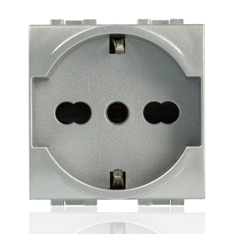 BTICINO NT4140/16 - Presa Standard Tedesco E Bipasso 10/16A 250 V Ac - LivingLight