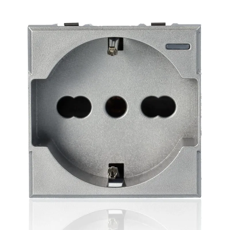 BTICINO HC4140/16 - Presa Standard Tedesco E Bipasso 10/16A 250 V Ac - Tech - Axolute