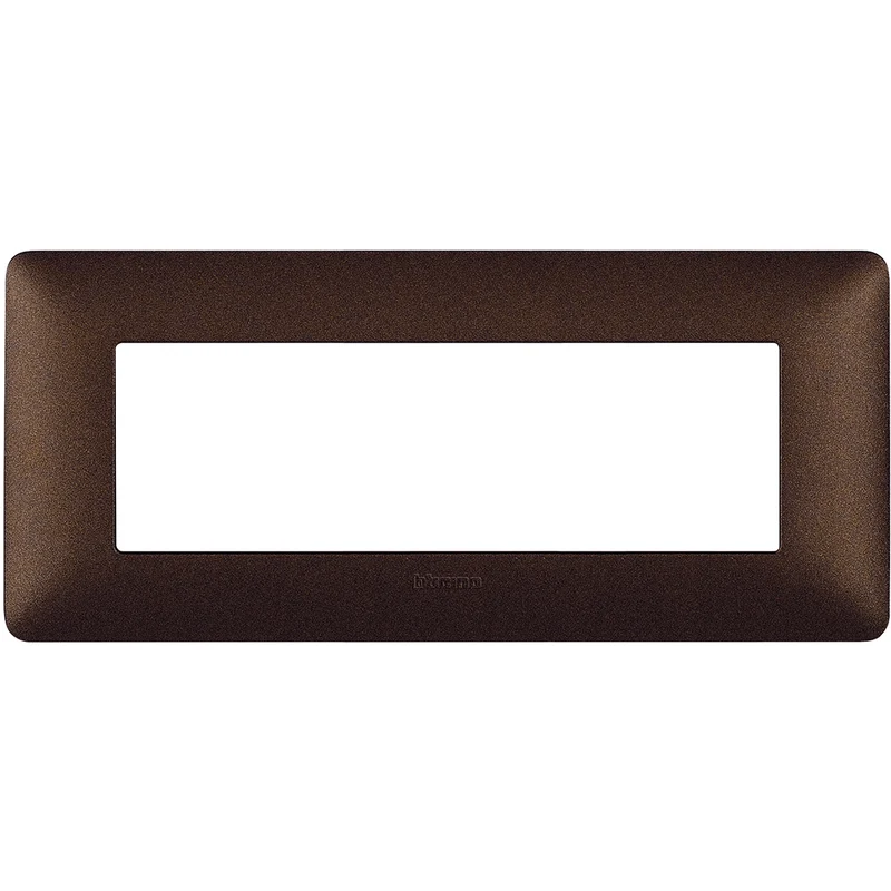 BTICINO AM4806TGG - Placca 6 Moduli - Marrone Caffe - Materiale Tecnopolimero - Matix