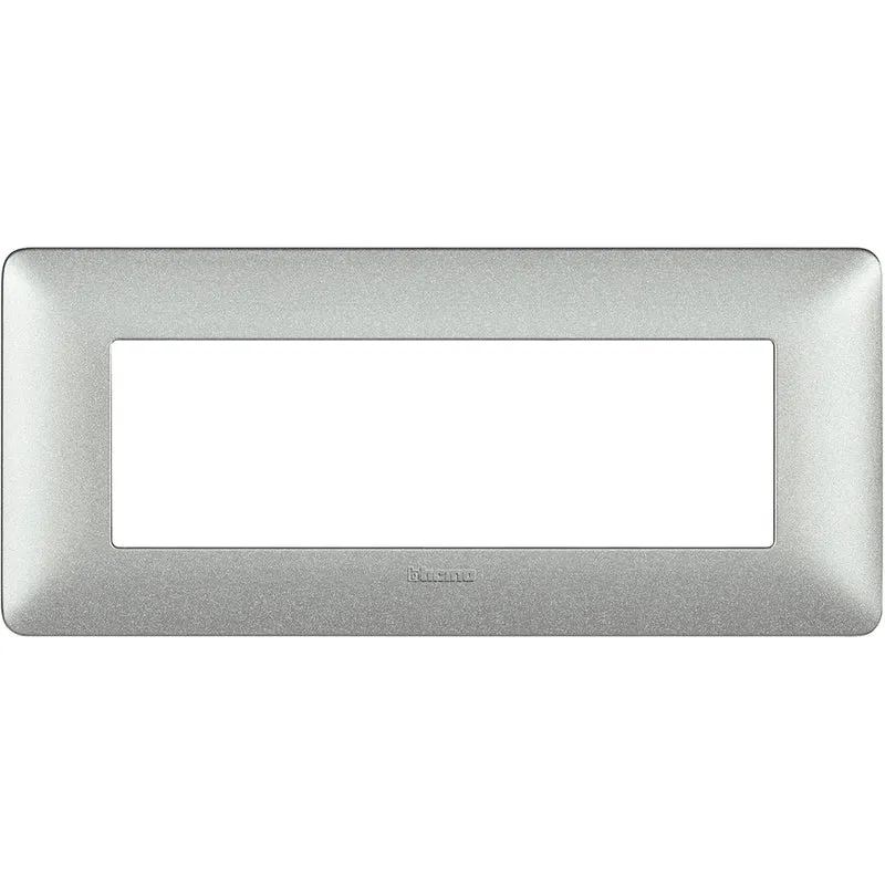 BTICINO AM4806TBC - Placca 6 Moduli - Bianco Calce - Materiale Tecnopolimero - Matix