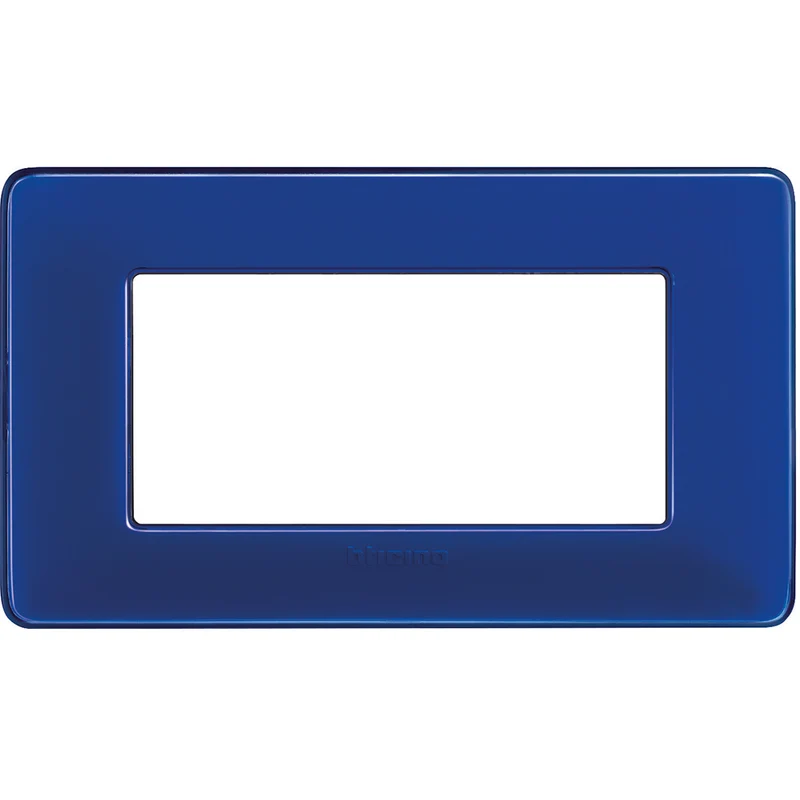 BTICINO AM4804CBU - Placca 4 Moduli - Cobalto - Materiale Tecnopolimero - Matix
