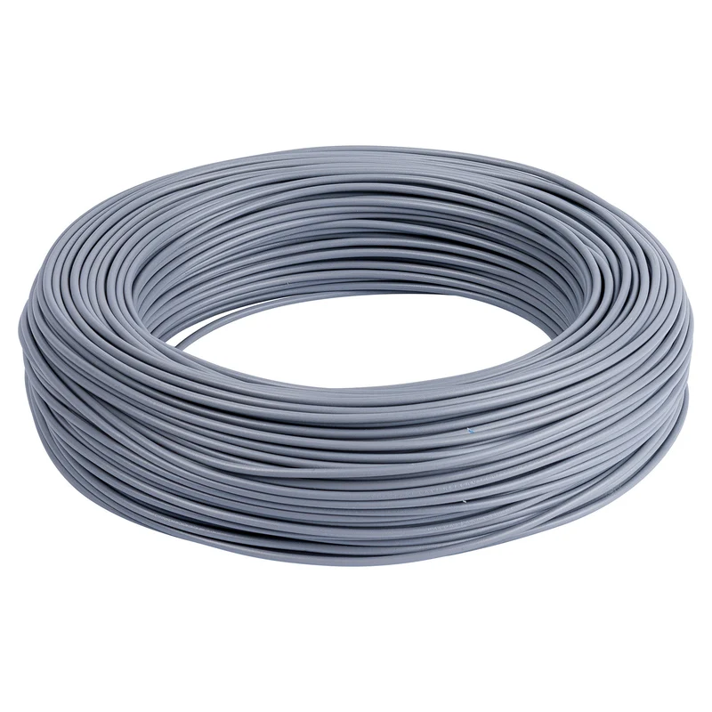 Cavo unipolare fs17 cpr 450/750 sezione 1x1,5 mmq colore Grigio - Matassa da 100 metri