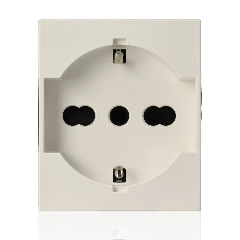 VIMAR 30210.B_BOX - 10 pezzi - Presa 2P+T 16A universale - Bianco - Linea