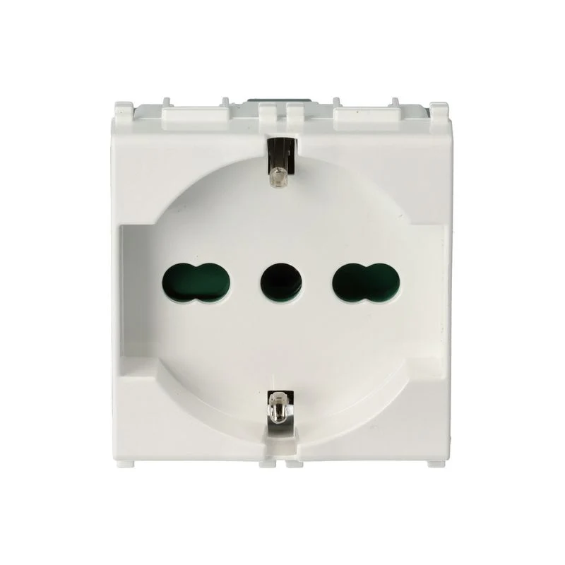 VIMAR 14210_BOX - 10 pezzi - Presa 2P+T 16A universale Bianco (Plana)