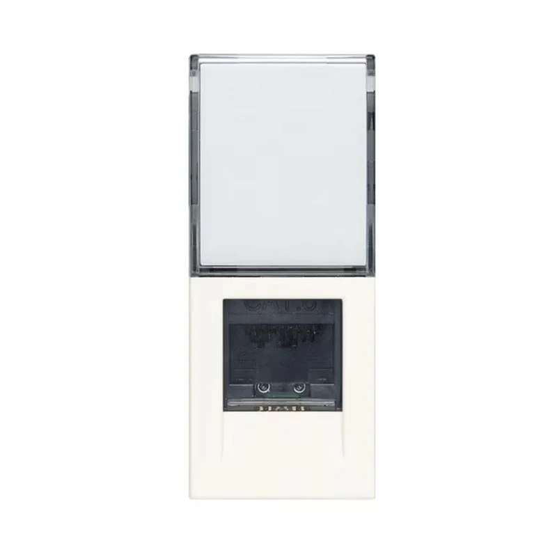 VIMAR 30339.13B - Presa Dati RJ45 Vimar Linea con connettore Netsafe CAT6