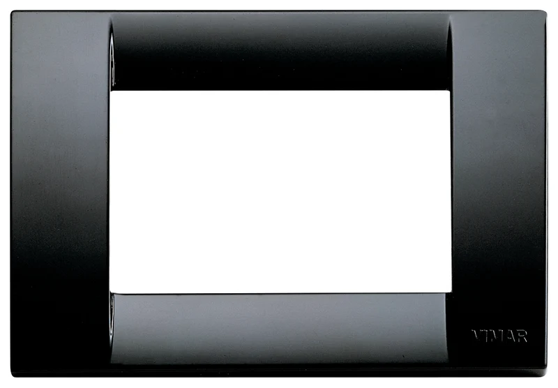 VIMAR 16743.16 - Placca Classica 3M Nero - Idea