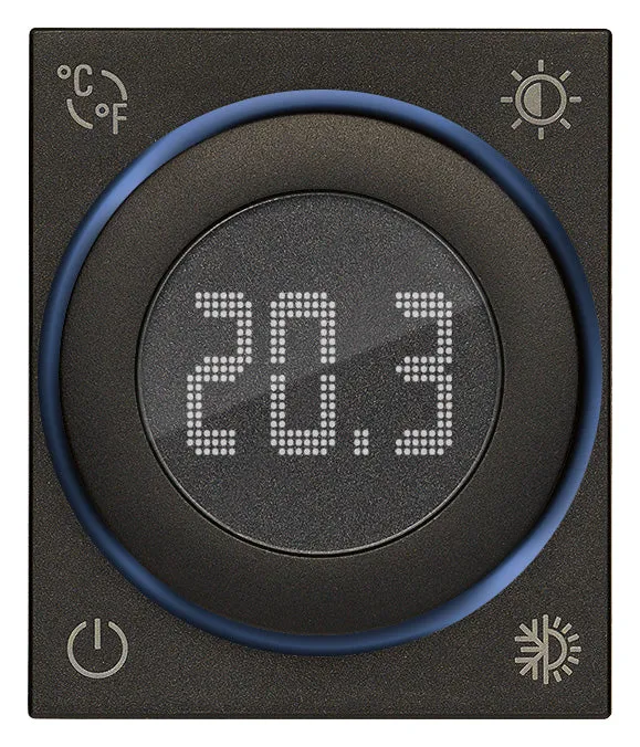 VIMAR 30440.G - Termostato Rotella 100-240V 2M Nero