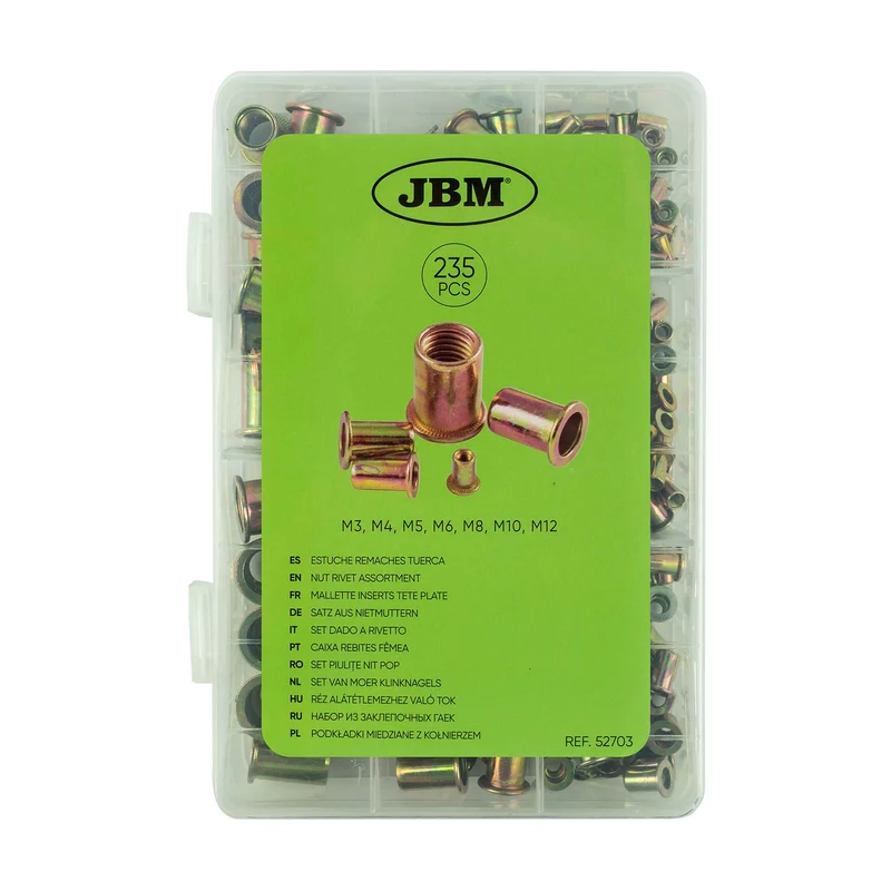 ASTUCCIO DI DADI A RIVETTO 52703 JBM