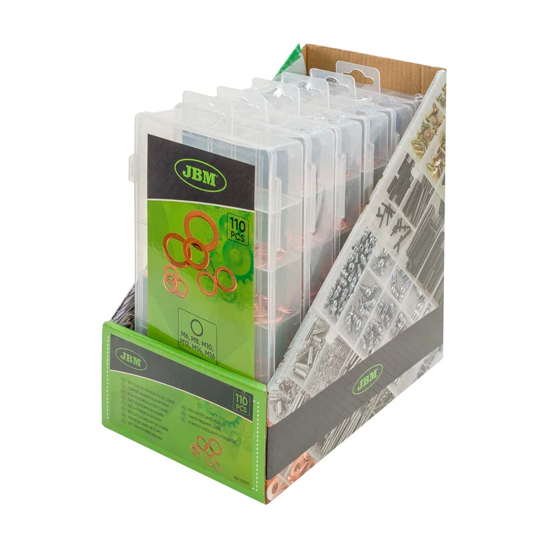 ASSORTIMENTO DI RONDELLE IN RAME 53353 JBM