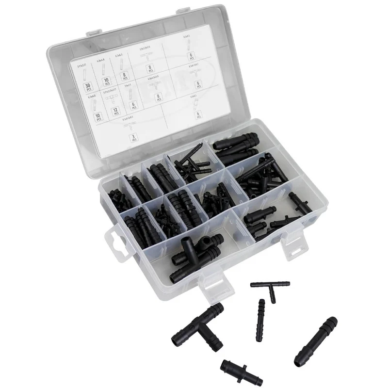 KIT DI 113 RACCORDI PER VUOTO PER AUTO 53910 JBM