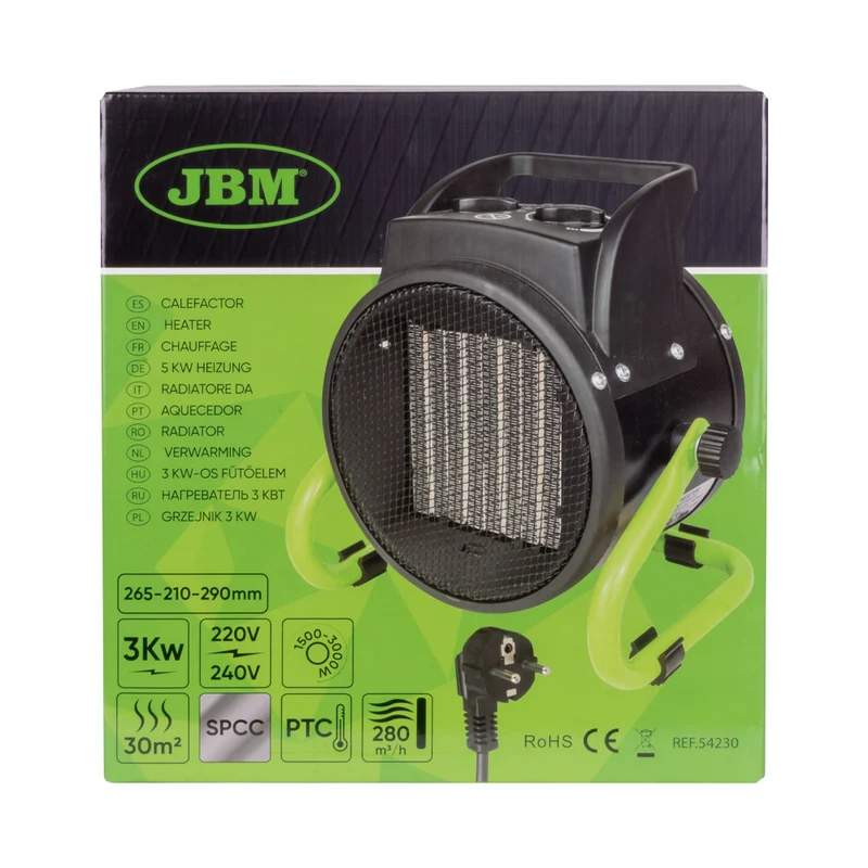 RADIATORE DA 3KW 54230 JBM