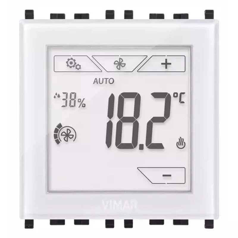 VIMAR 02951.B - Termostato touch domotico 2M bianco
