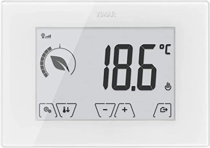 VIMAR 02906 - Termostato Digitale Touch Screen GSM App iOS - Android - Windows