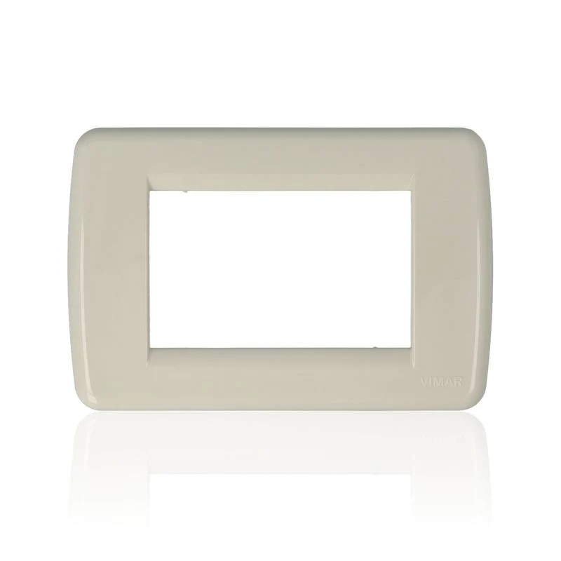 VIMAR 16763.04 - Placca Rondò 3M - Bianco "Idea" (Idea)