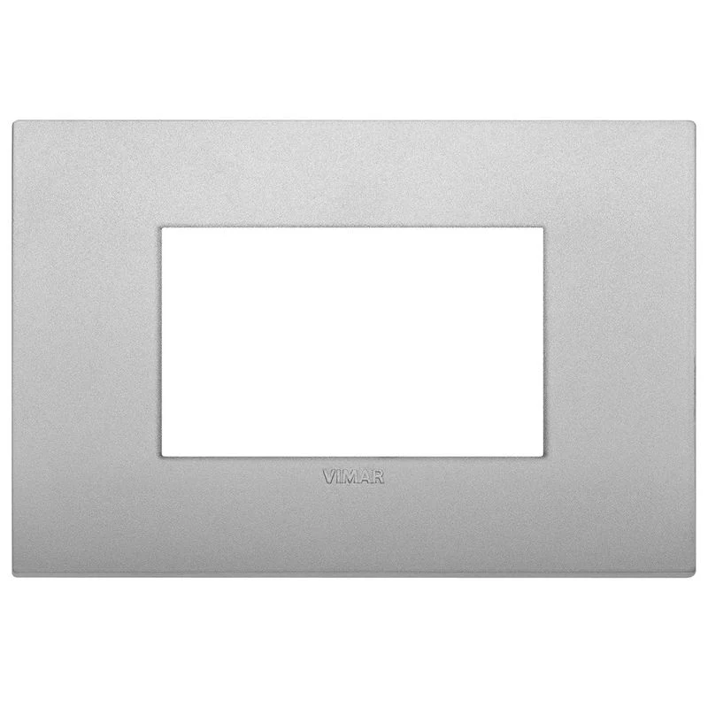 VIMAR 19653.79 - Placca Classic 3M silver matt (Arkè)