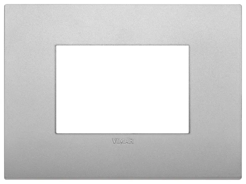 VIMAR 19653.79 - Placca Classic 3M silver matt (Arkè)