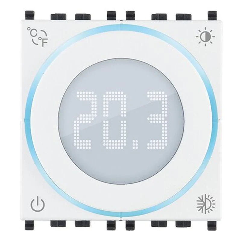 VIMAR 02970.B - Termostato rotella 2M 100-240V bianco