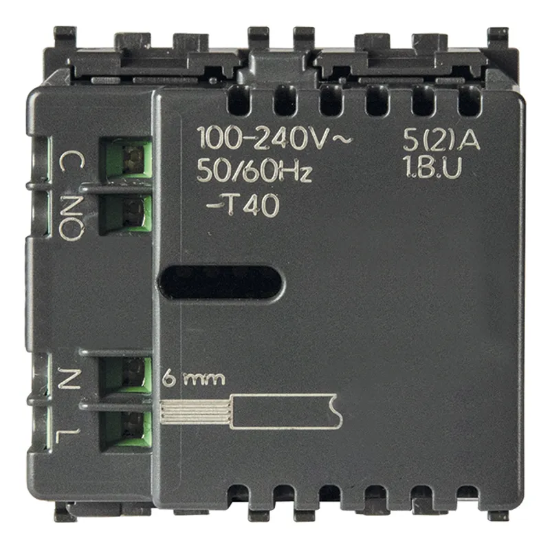 VIMAR 02970.B - Termostato rotella 2M 100-240V bianco