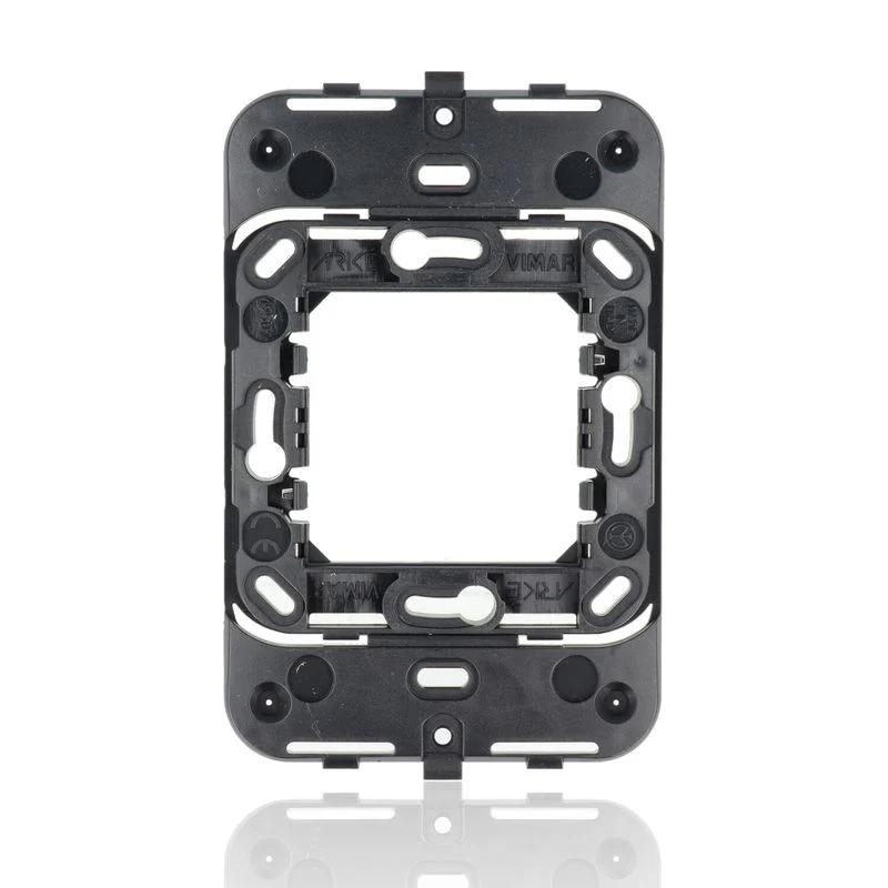 VIMAR 19507 - Supporto radio placca 2M centrali grigio (Arkè)