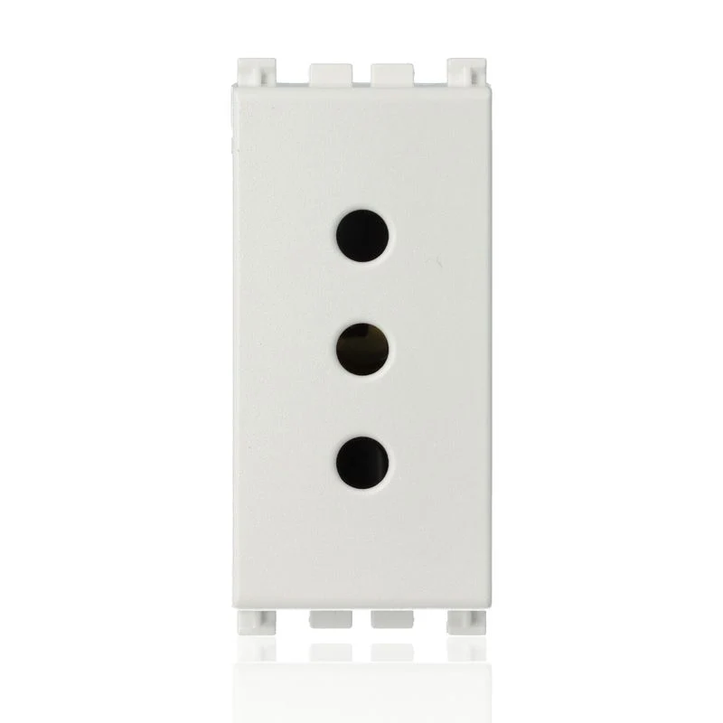 VIMAR 19201.B - Presa 2P+T 10A P11 Bianco (Arkè)