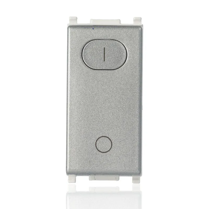 VIMAR 14015.SL - Interruttore 2P 16AX Silver (Plana)