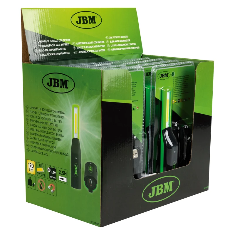 LAMPADA LED TASCABILE - 120LM 52987 JBM