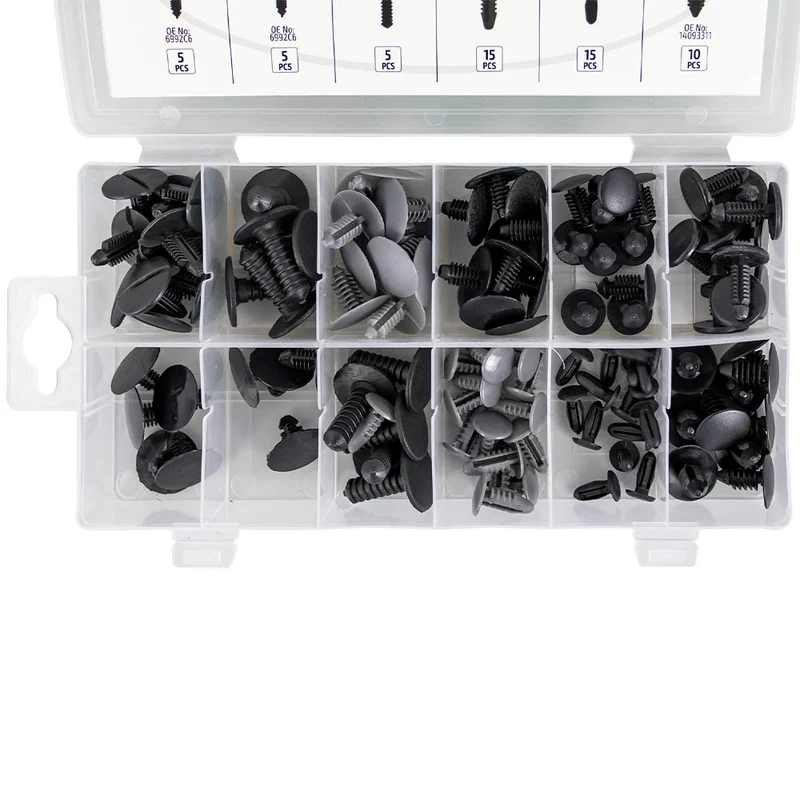 KIT DI 110 PZ. CLIP PER TAPPEZZATURA PEUGEOT/CITROËN 53715 JBM