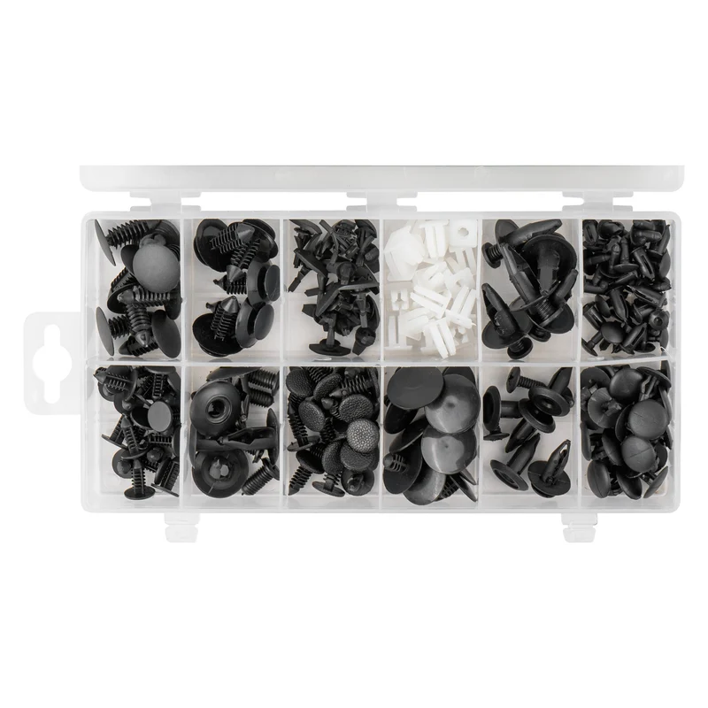 ASSORTIMENTO CLIP DI FISSAGGIO PER FORD 169 PEZZI 52891 JBM